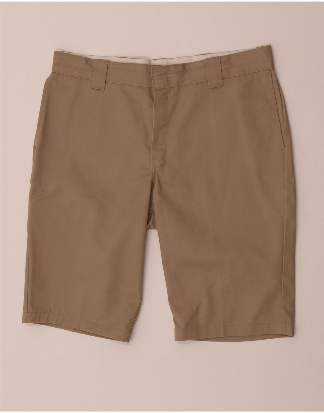 Dickies Herre Slim Fit Cargo Shorts W38 XL Beige Polyester