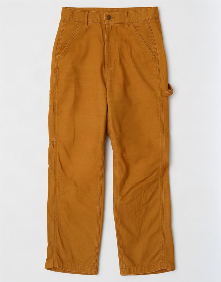 Rip Curl Womens Straight Cargo Trousers XS W25 L27 Beige