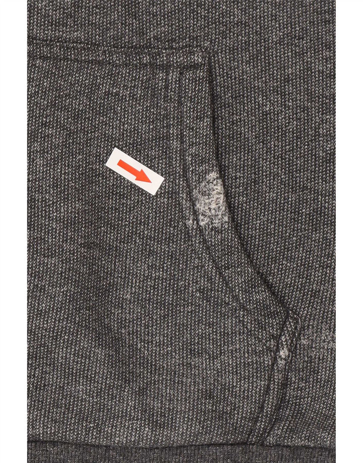 Superdry Mens Hoodie Jumper XL Grey Cotton