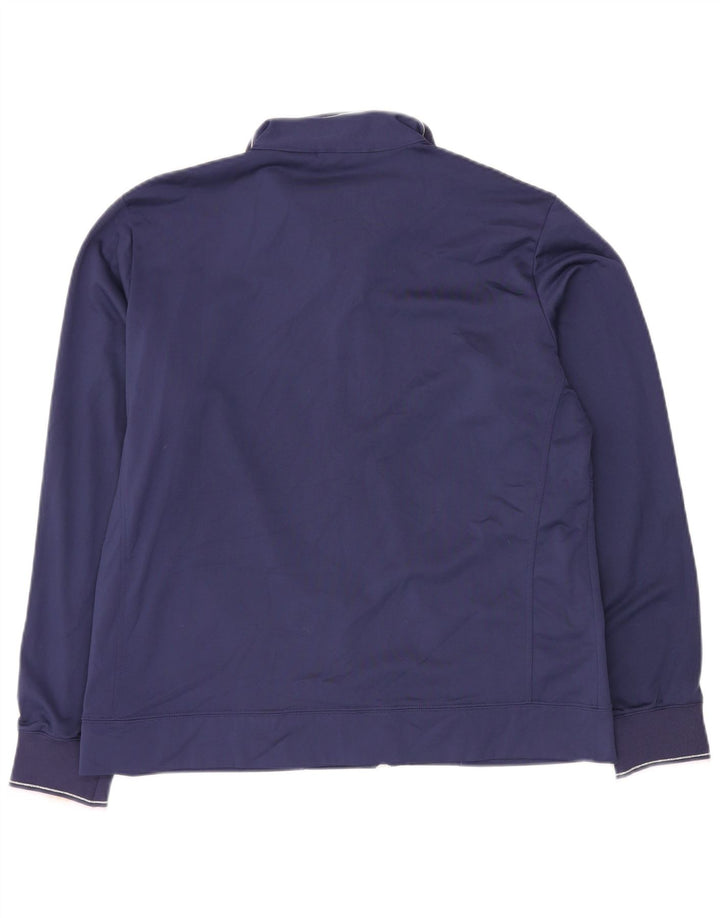 CHAMPION Dame Easy Fit træningsdragt topjakke UK 18 XL marineblå polyester