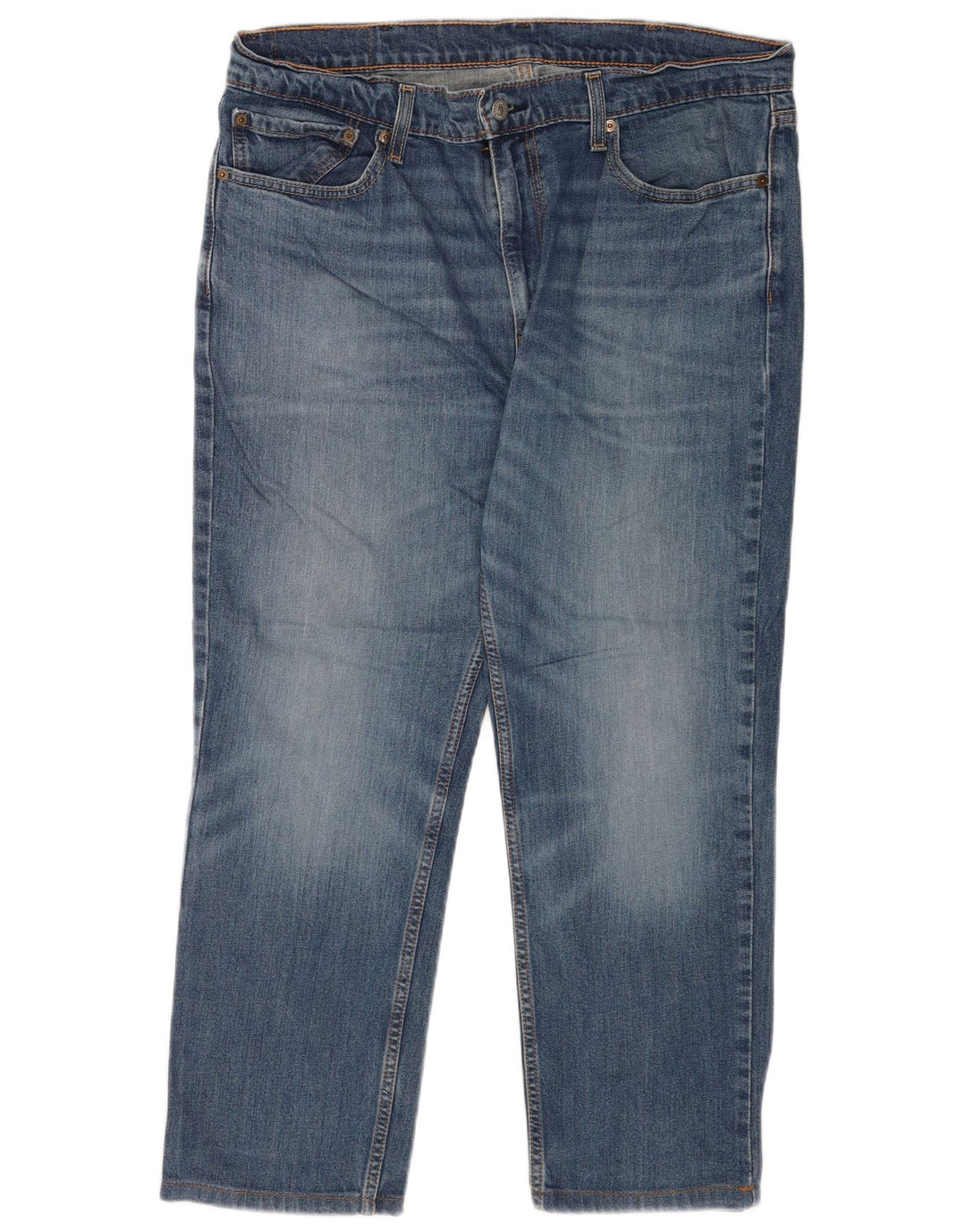 Levi's Uomo 511 Jeans slim cropped W38 L25 Cotone Blu