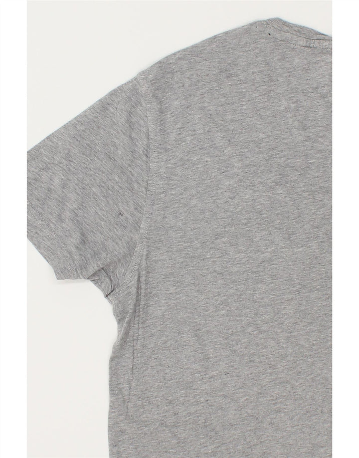 TOMMY HILFIGER Mens T-Shirt Top Small Grey Cotton Vintage Tommy Hilfiger and Second-Hand Tommy Hilfiger from Messina Hembry 