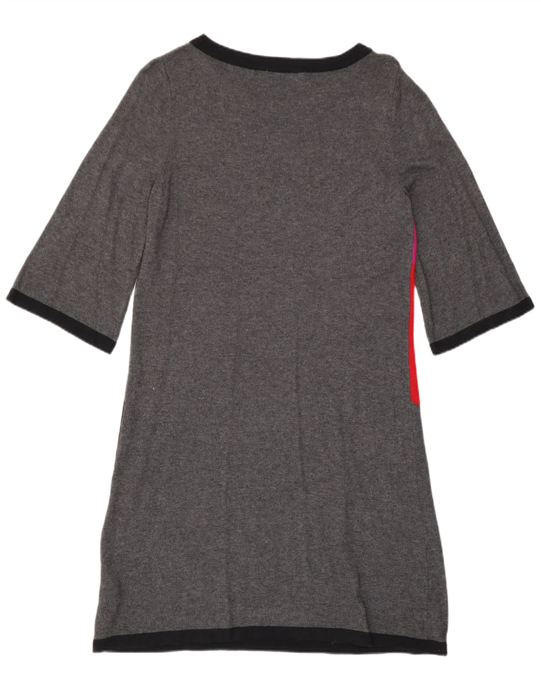 Marks & Spencer Dame Jumper Dress UK 14 Medium Grey Colourblock