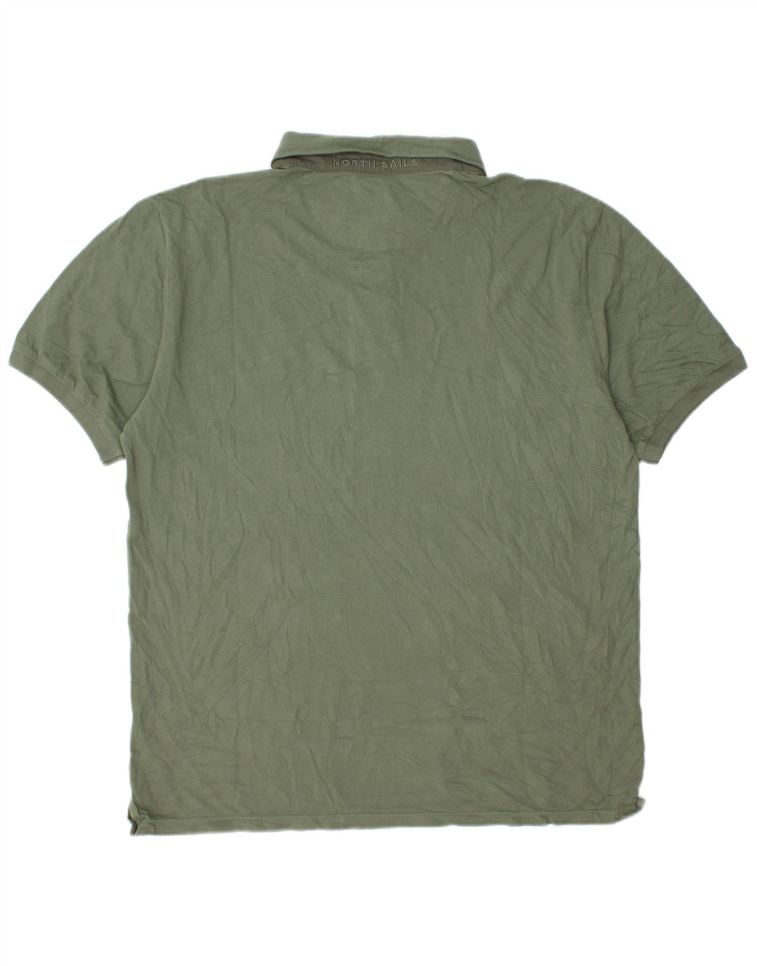 North Sails Mens Polo Shirt 2XL Green Cotton