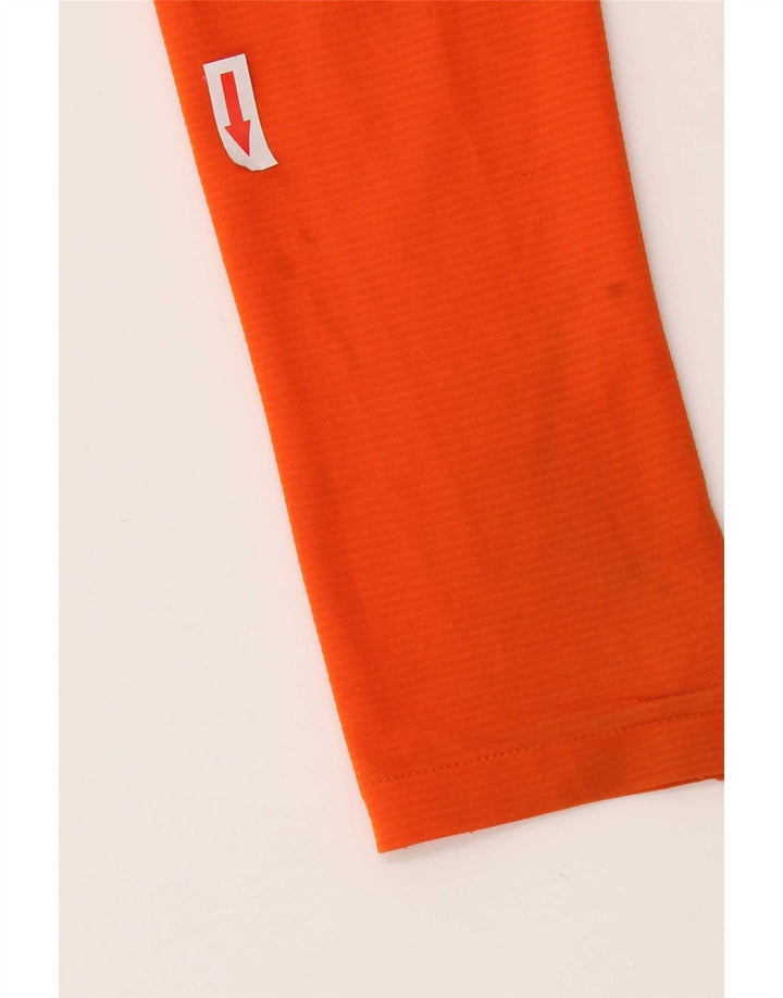 Adidas Boys Aeroready Top Langærmet 11-12 År Orange Polyester