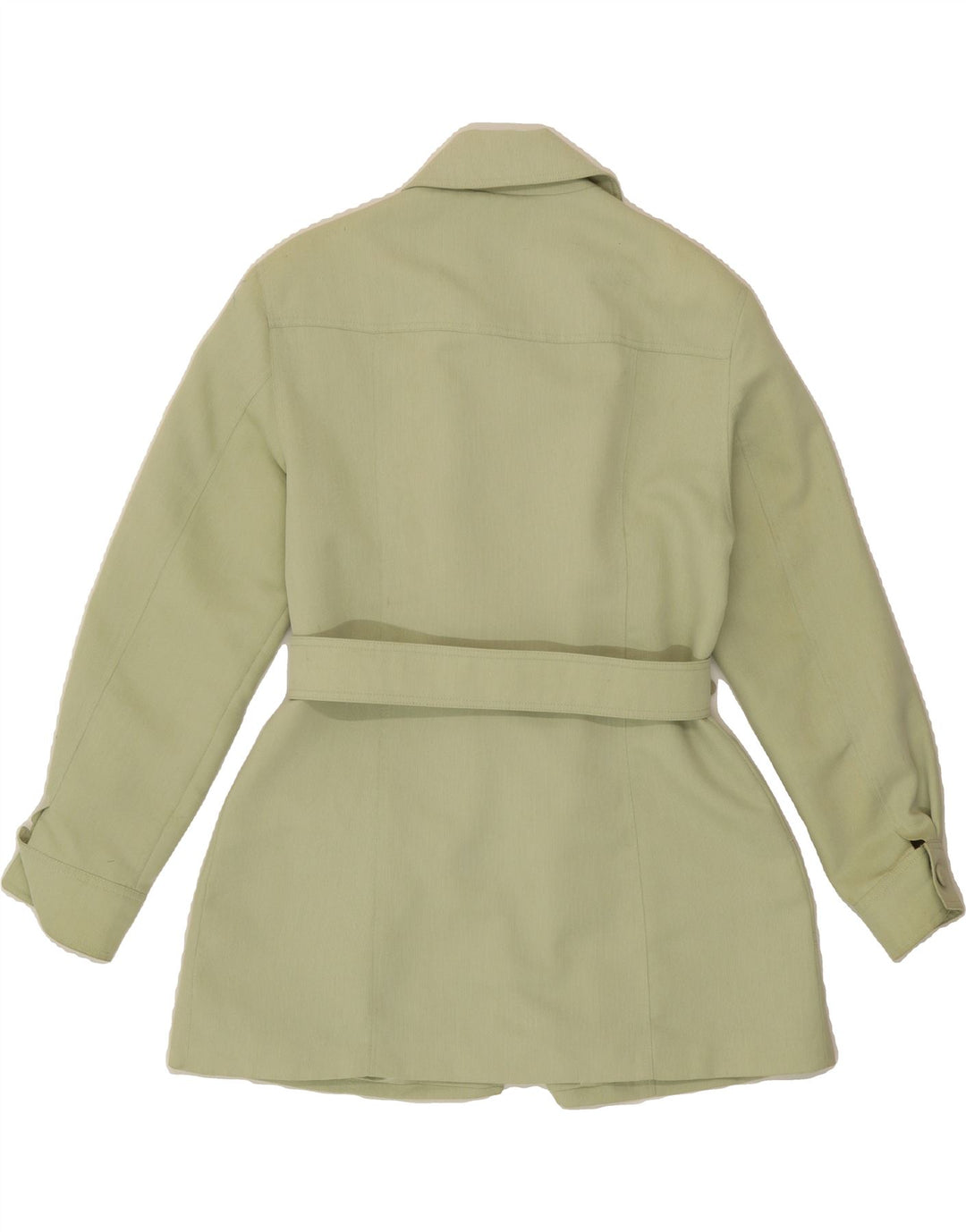 FOUR SEASONS Womens 5 Button Blazer Jacket UK 14 Medium Green Polyester Vintage Four Seasons and Second-Hand Four Seasons from Messina Hembry 