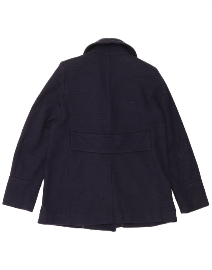 Marella Damen EMME Pea Coat UK 12 Medium Marineblau