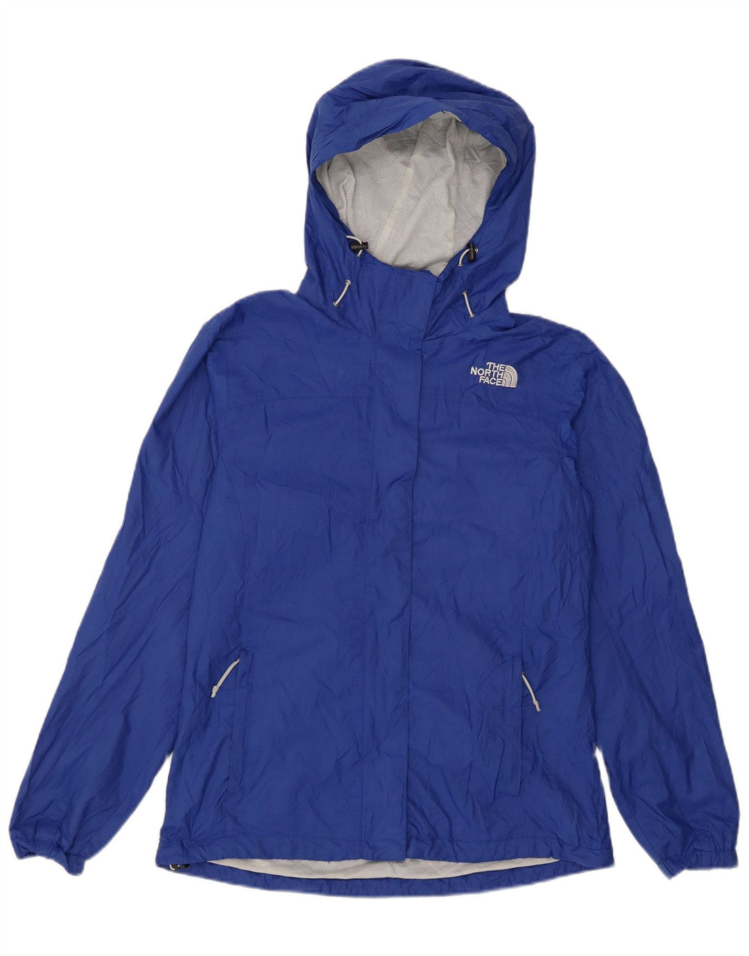 Женская оверсайз-дождевик с капюшоном The North Face UK 10, маленький синий цвет