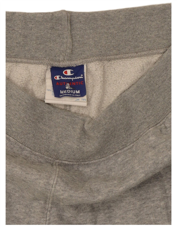 Champion Mens Tracksuit Trousers Joggers Medium Grey Cotton