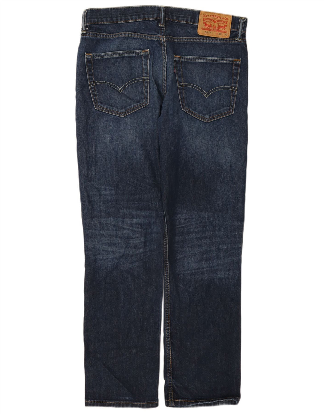Levi's Herren 511 Slim Jeans W33 L30 Marineblaue Baumwolle