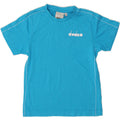 DIADORA Boys T-Shirt Top 7-8 Years Medium Blue Cotton Vintage Diadora and Second-Hand Diadora from Messina Hembry 