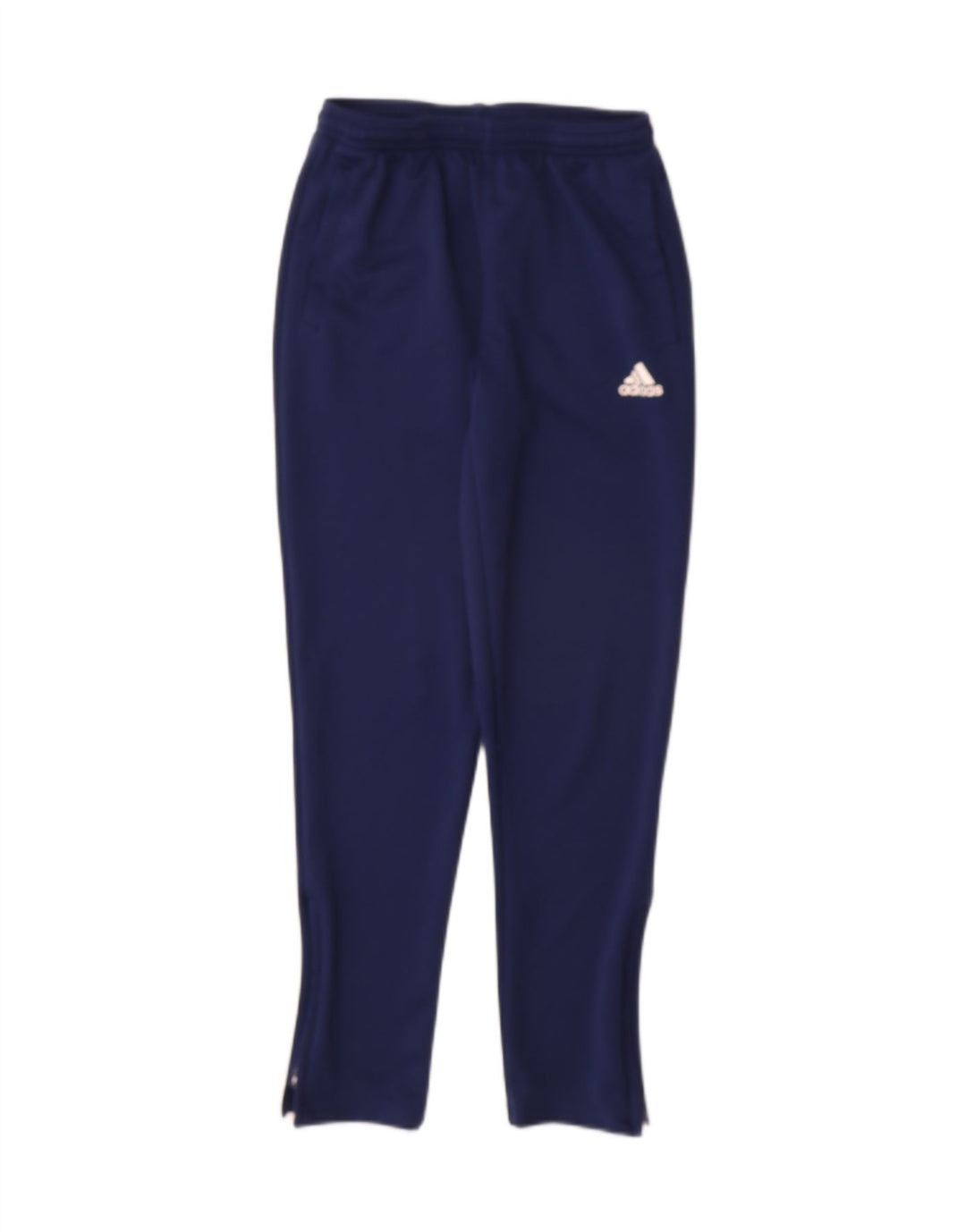 ADIDAS drenge Climalite træningsdragt bukser 11-12 år marineblå polyester