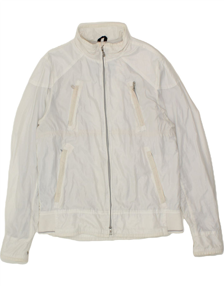 BELSTAFF Womens Utility Jacket UK 18 XL White Polyester Vintage Belstaff and Second-Hand Belstaff from Messina Hembry 