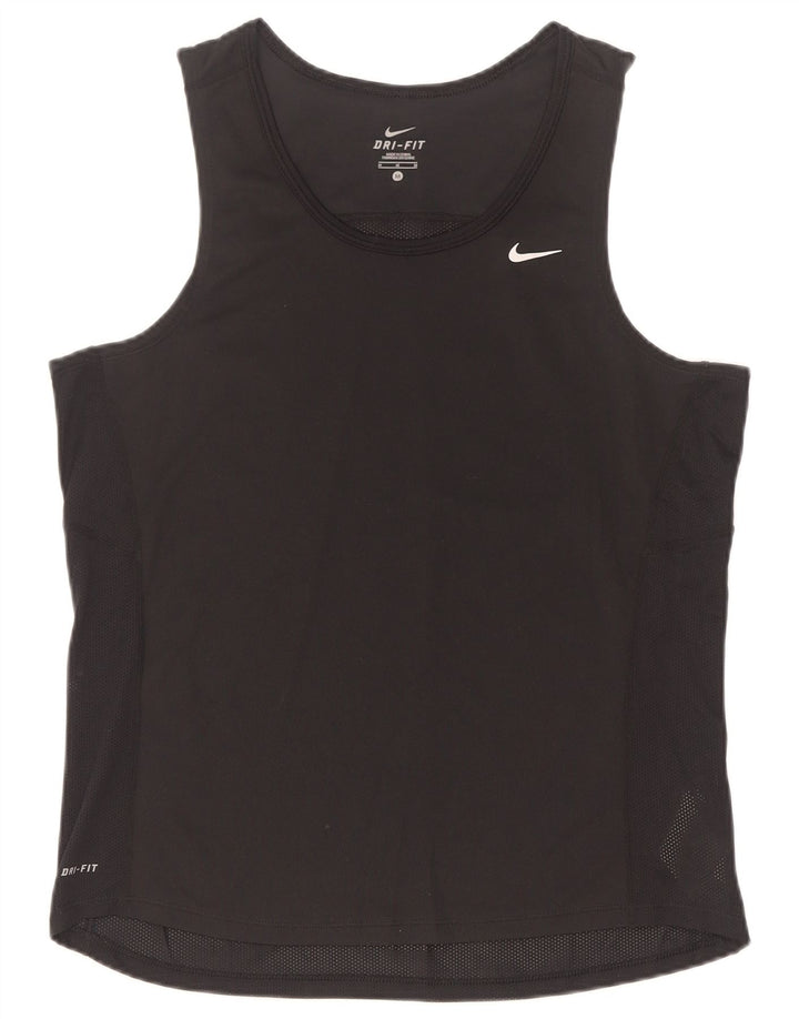 Nike Herre Dri Fit Vest Top Medium Sort Polyester