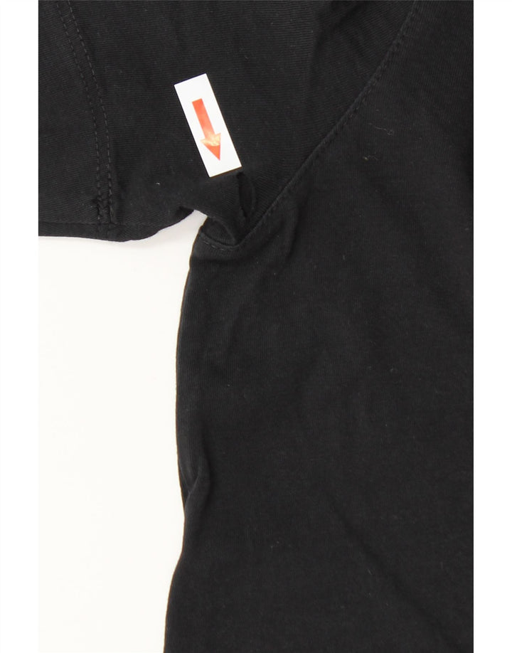 Hugo Boss Mens Regular Fit T-Shirt Top Medium Black