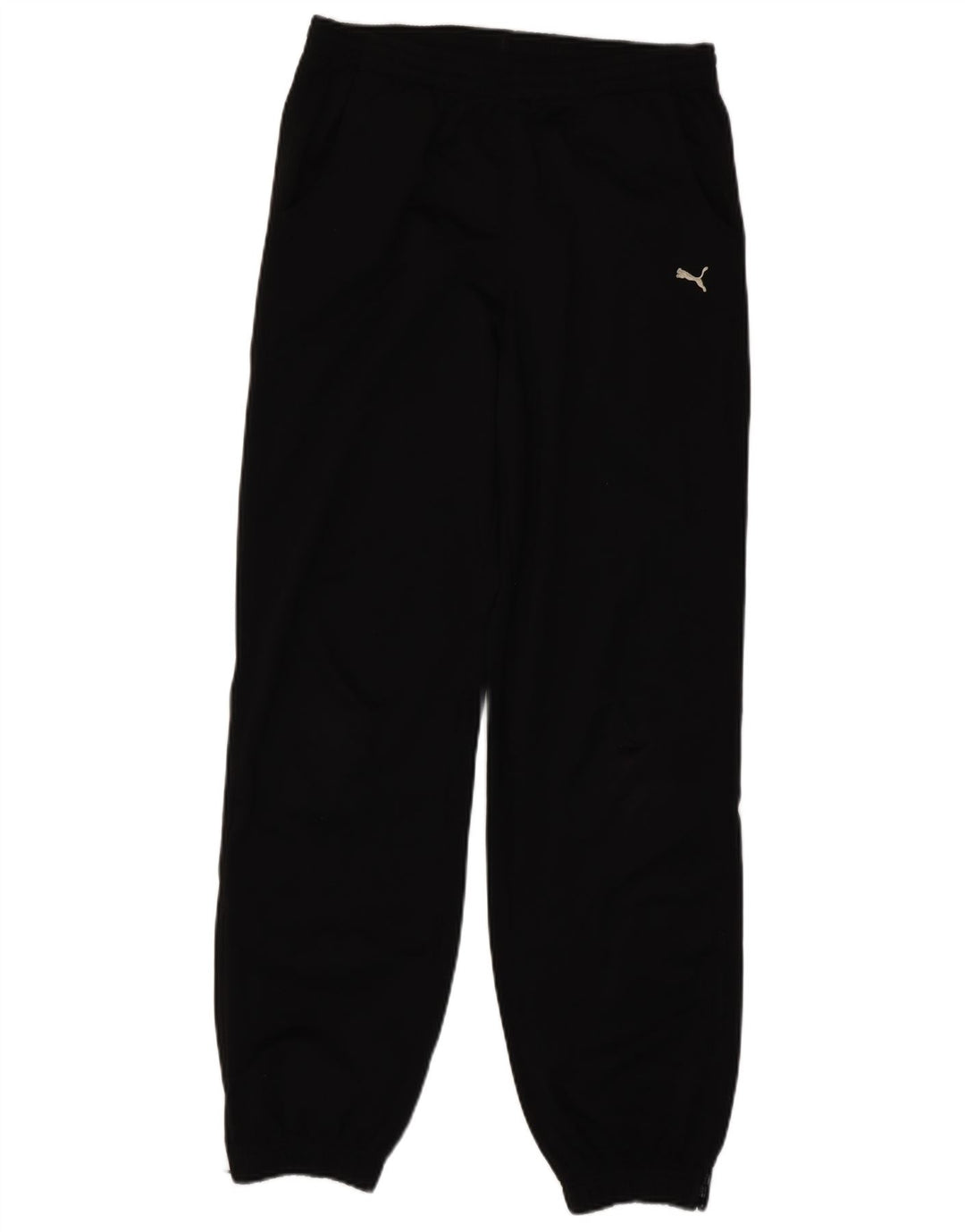 Pantaloni da tuta con grafica Puma da ragazzo, pantaloni da jogging, 15-16 anni, poliestere nero