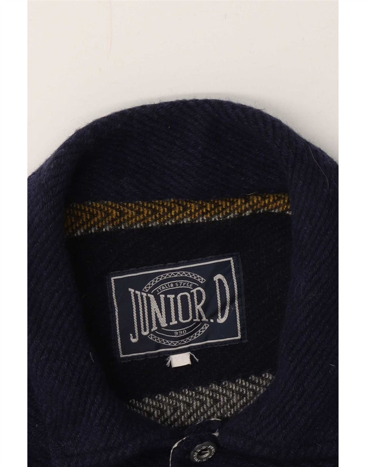 Junior.D Boys Bomber Jacket 15-16 År Marineblå Stribet