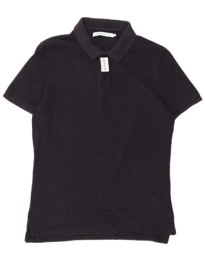 Calvin Klein Jeans Poloskjorte til mænd Medium Navyblå Bomuld