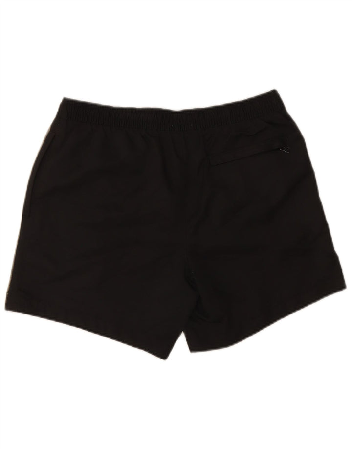 Calvin Klein Mens Graphic Swimming Shorts Small  Black Polyester