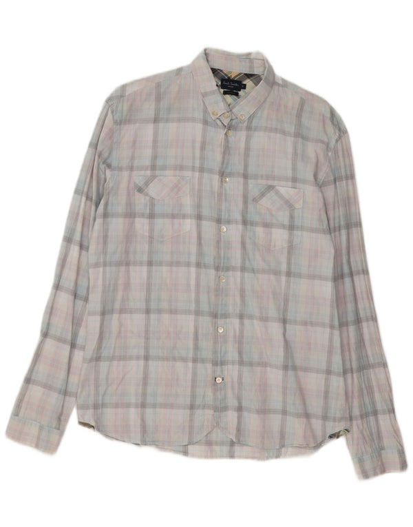 Paul Smith Chemise Coupe Classique Homme Medium Multicolore Check Cotton
