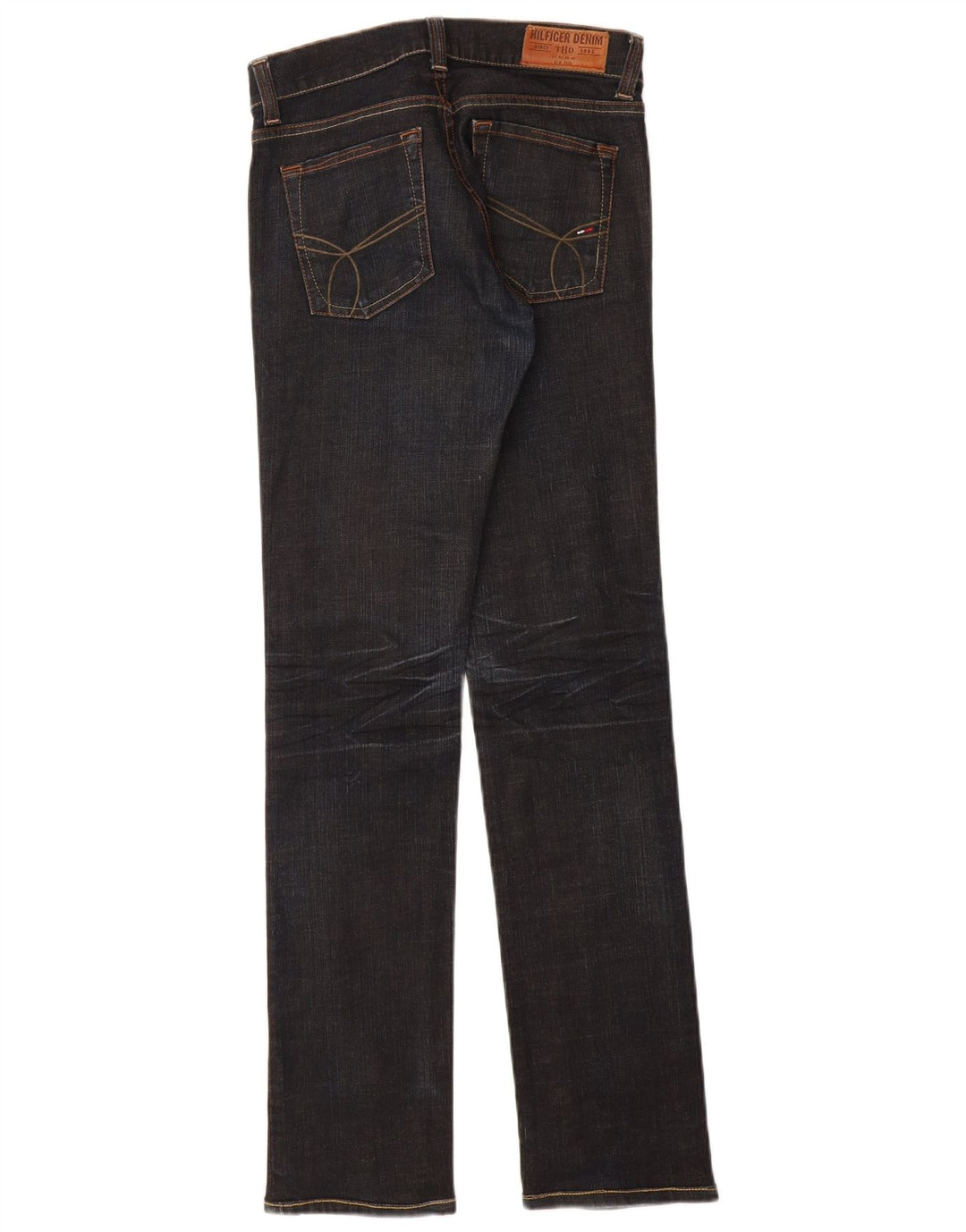 TOMMY HILFIGER Slim Jeans til kvinder W26 L32 Marineblå