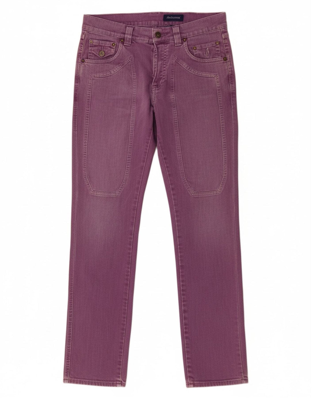 Jeans slim masculino JECKERSON W30 L32 algodão roxo