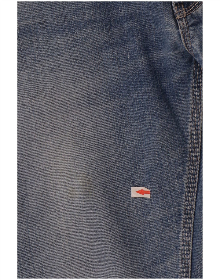 Gas Mens Anders Slim Jeans W33 L30 Blue Cotton