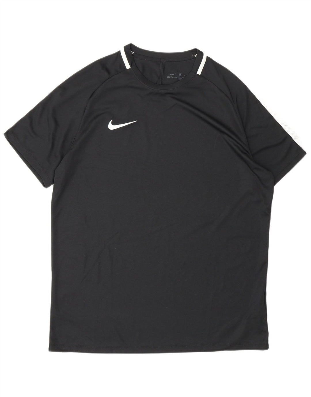 Nike Herren Dri Fit T-Shirt Top XL Schwarz Polyester