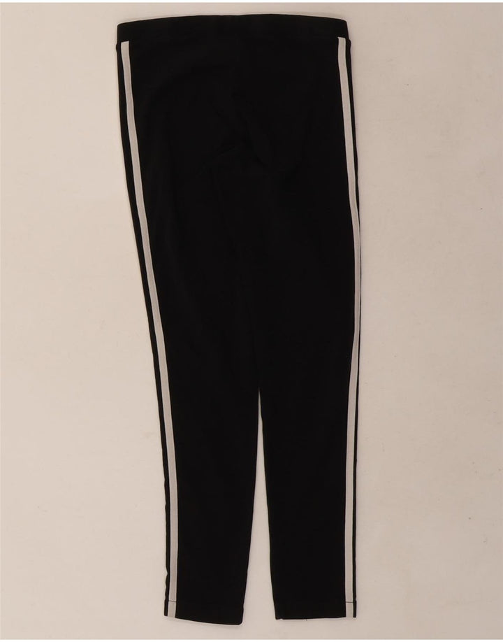 Adidas Womens Leggings UK 8 Small Black Cotton