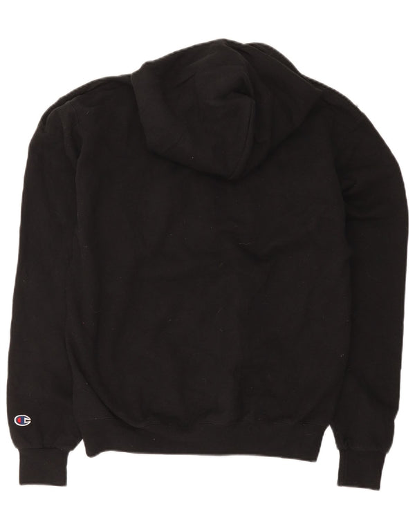 Damski sweter Champion z grafiką, oversize, UK 10, mały, czarny, bawełniany