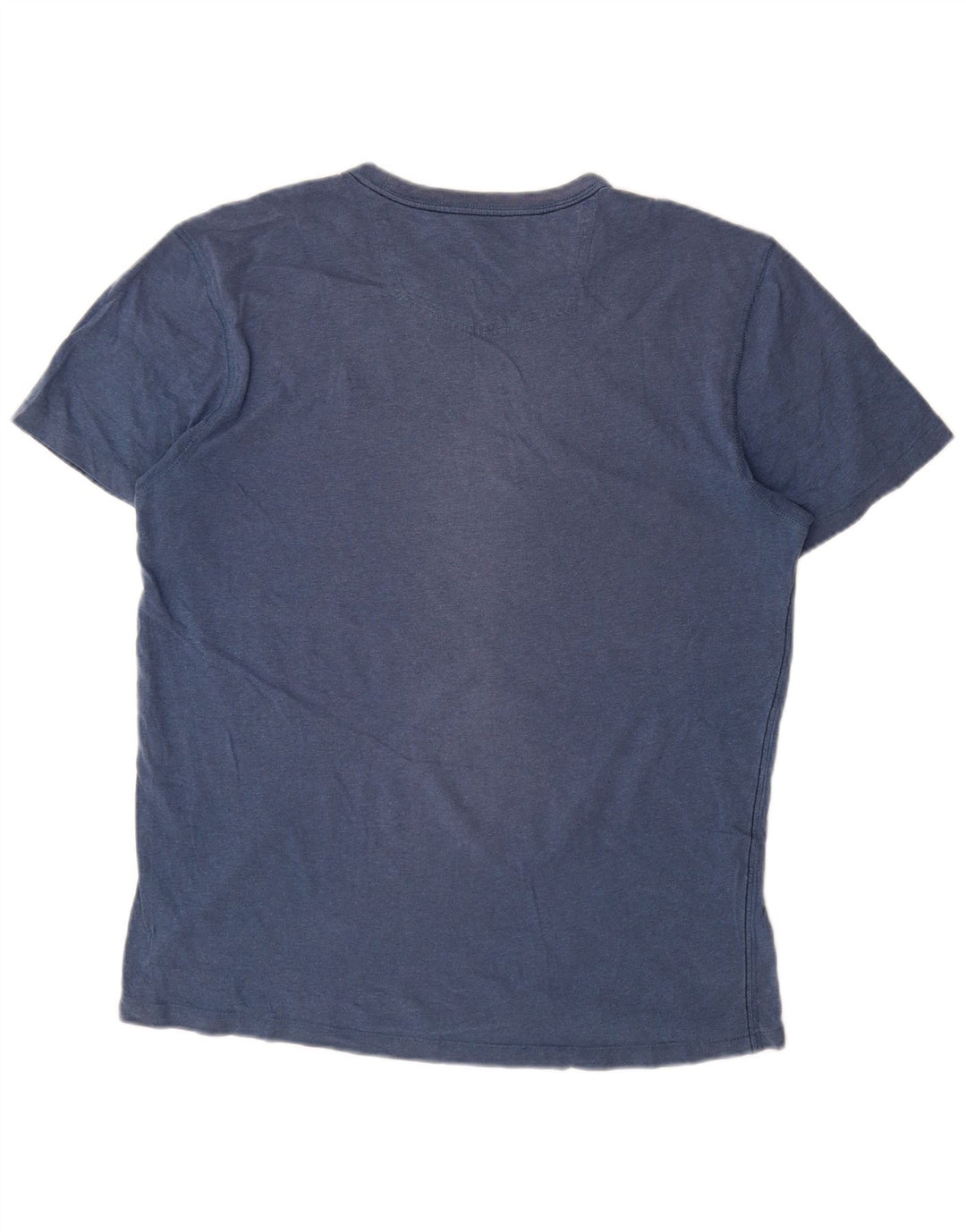 FAT FACE Camiseta Hombre Azul Medio