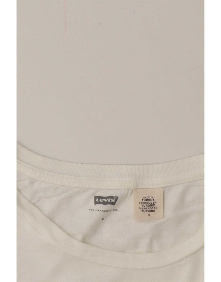Tricou grafic Levi's pentru femei Top UK 14 Medium White