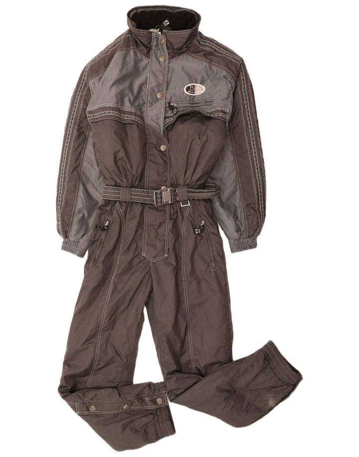 Brugi Dame Ski Jumpsuit IT 44 Medium Grey Colourblock Polyester