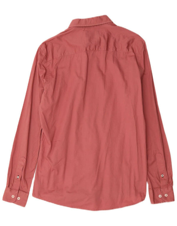 Crew Clothing Chemise Slim Fit Homme Rose Moyen Coton