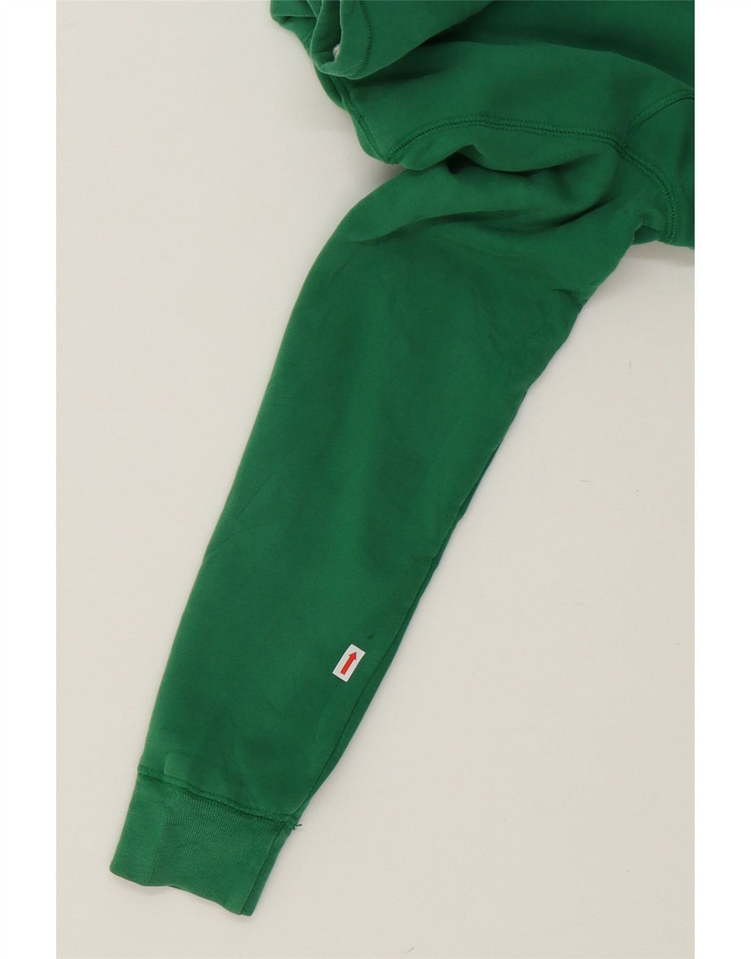 L.L.BEAN Womens Zip Hoodie Sweater UK 6 XS Green Cotton Vintage L.L.Bean and Second-Hand L.L.Bean from Messina Hembry 