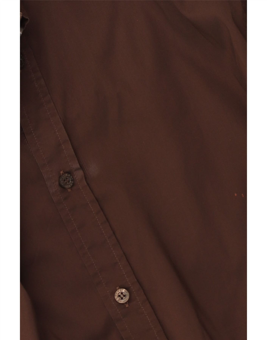 Trussardi Jeans Herreskjorte 2XL Brun Bomuld