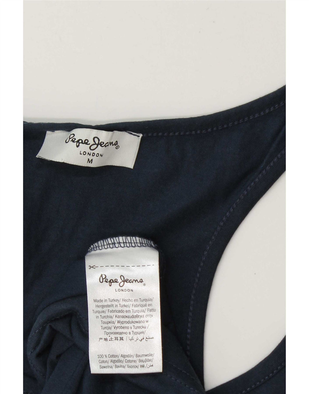 Ανδρικό γραφικό γιλέκο PEPE Jeans Top Medium Navy Blue Cotton