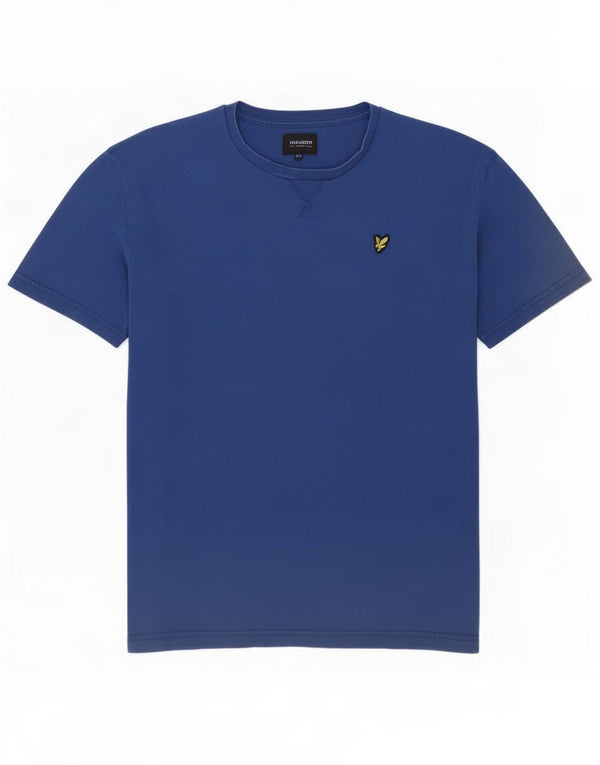 Lyle & Scott Boys T-Shirt Top 14-15 Years Blue Cotton