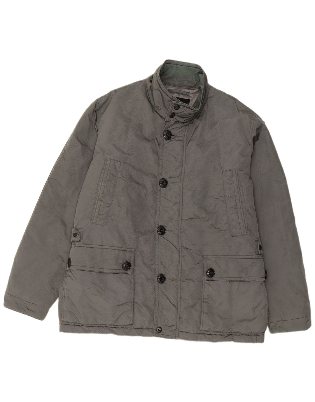 Marina Yachting Mens Padded Jacket IT 56 3XL Grey Nylon