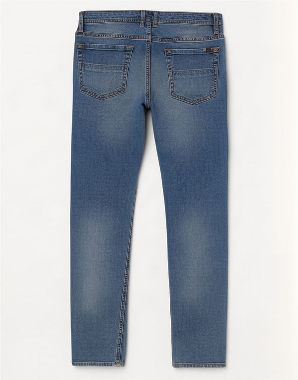 Diesel Mens Thommer Slim Skinny Jeans W33 L32 Blue Cotton