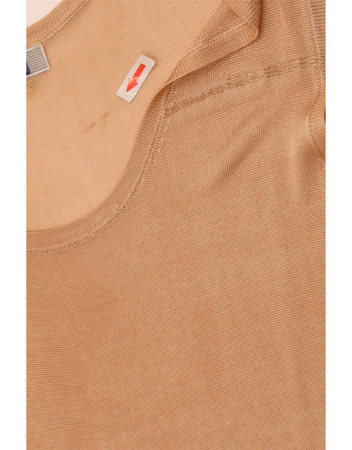 Perte by Krizia Damevest Top UK 14 Medium Beige