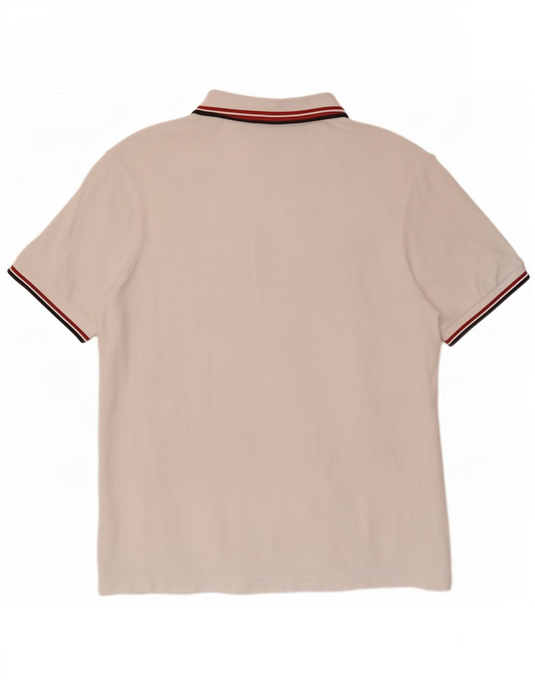 Fred Perry Herre poloskjorte 2XL hvidstribet bomuld