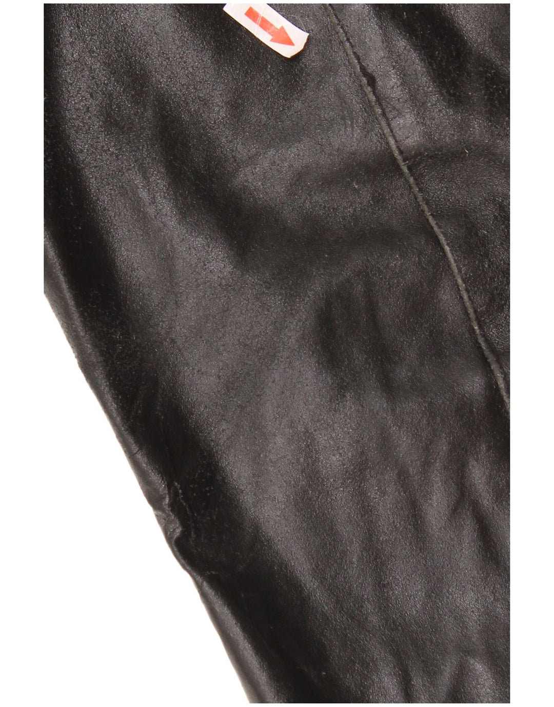 Giacca in pelle vintage da uomo UK 38 in pelle nera media