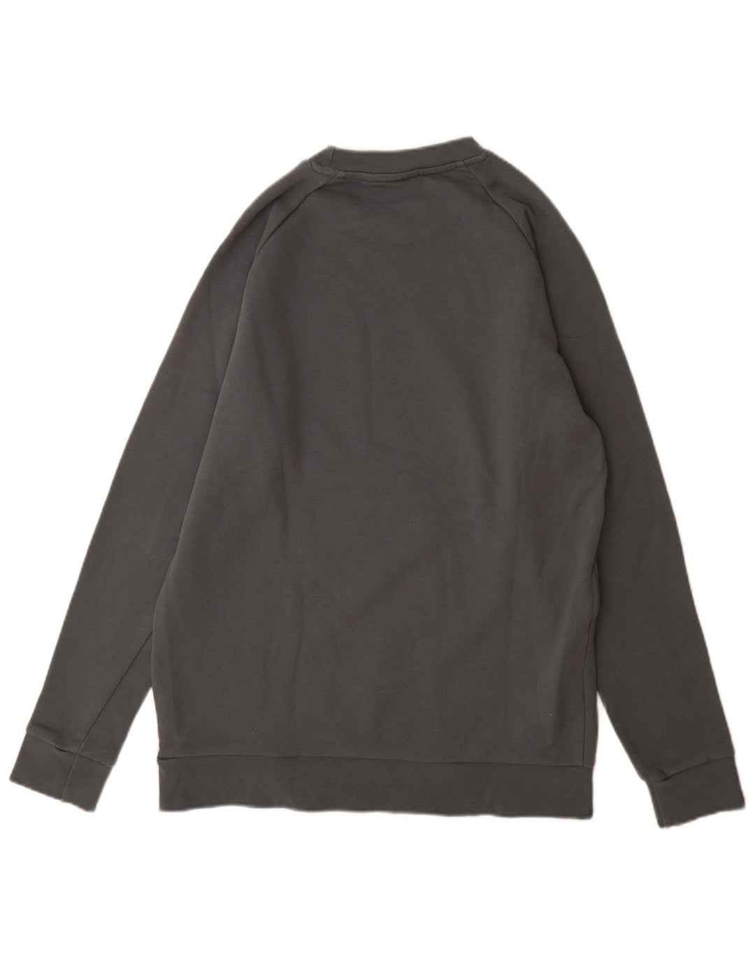 Adidas Mens Graphic Sweatshirt Jumper Medium Grey Cotton