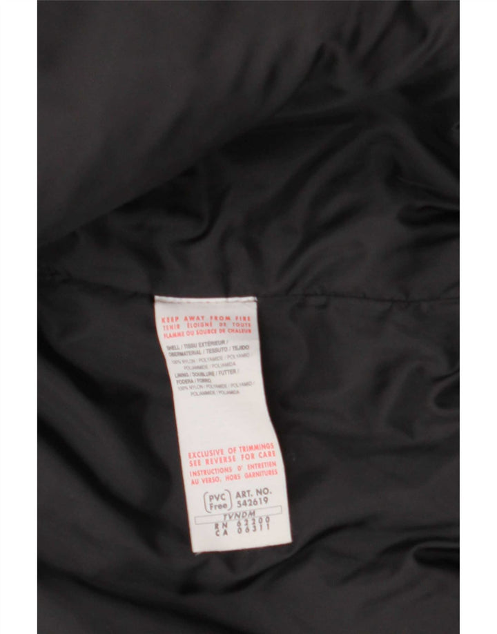 Giacca imbottita da donna Puma UK 14 nylon nero medio