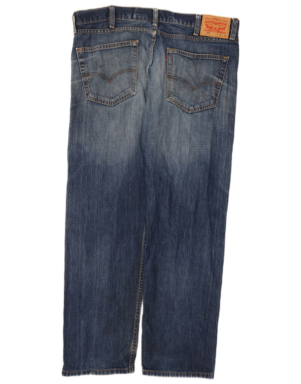 Levi's Uomo 505 Jeans dritti W38 L30 Cotone Blu