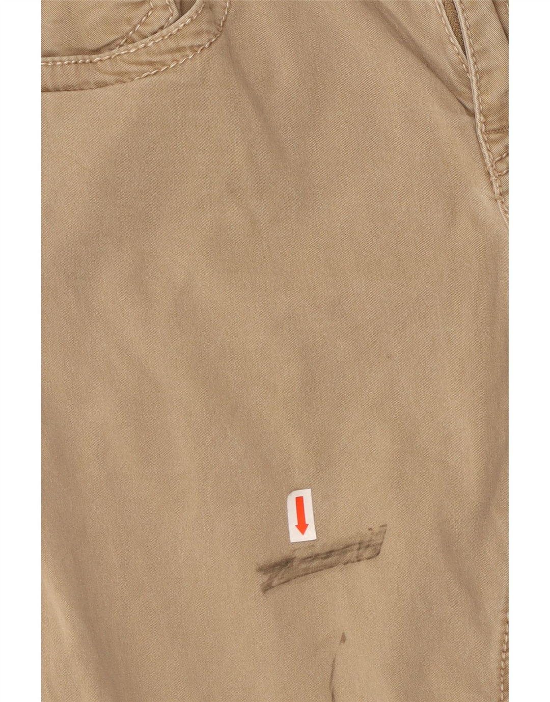 BKE Mens Jake Casual Shorts W32 Medium Beige Cotton