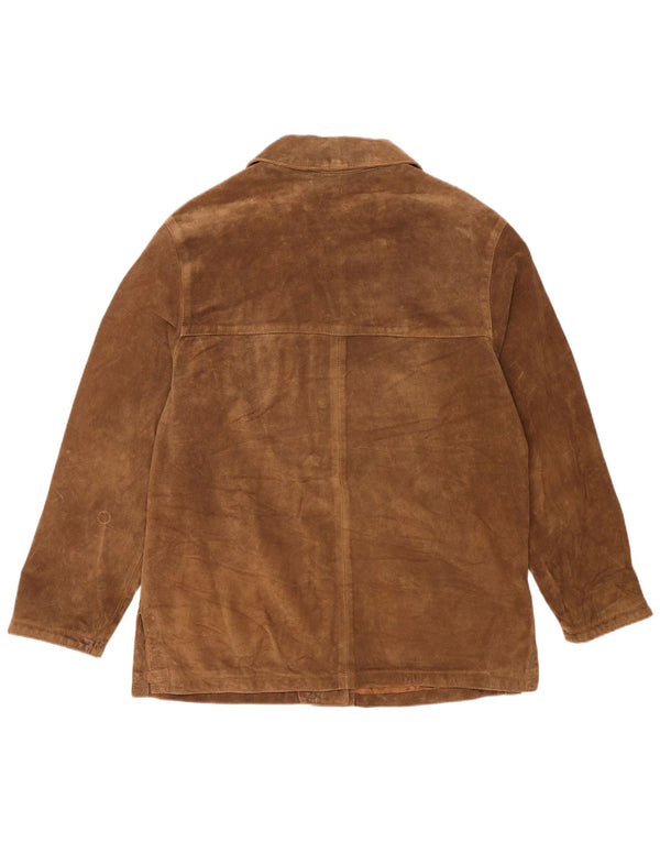 Douglas Dame Læderjakke UK 16 Stor Beige