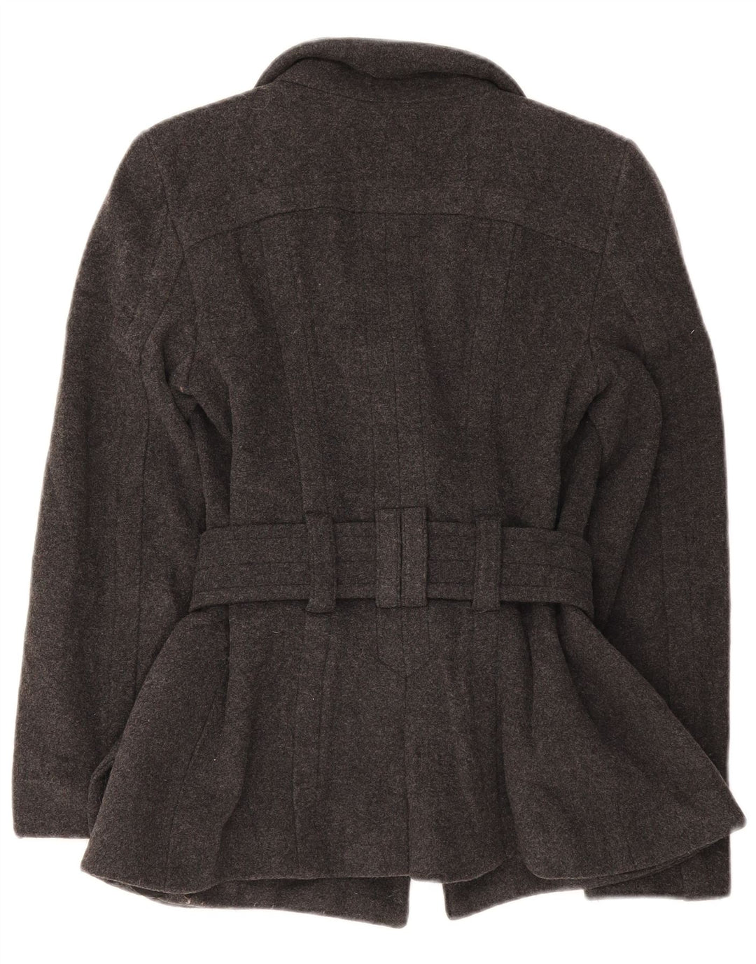 Cappotto da marinaio da donna Zara UK 6 XS in lana nera