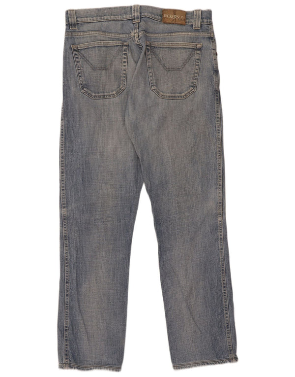 Jeans dritti da uomo Jeckerson W34 L31 cotone blu